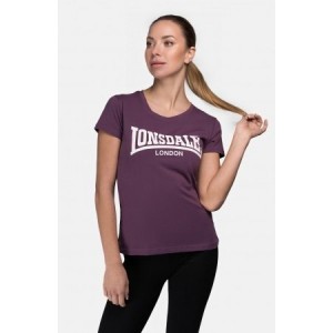 Lonsdale Γυναικείο T-shirt Μοβ με Στάμπα ΓΥΝΑΙΚΕΙΑ 