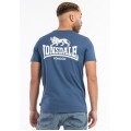 Lonsdale whiteness Ανδρικό T-Shirt Navy με στάμπα στη πλάτη