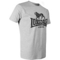 Lonsdale Αθλητικό Ανδρικό T-shirt Γκρι με Λογότυπο