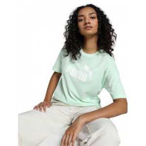 Puma Essentials Γυναικείο Αθλητικό T-shirt Πράσινο Mint