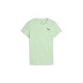 Puma Γυναικείο T-shirt Πράσινο Lime μονόχρωμο