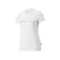 Puma Essentials Γυναικείο Αθλητικό T-shirt Ασπρο