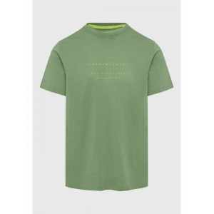 Funky Buddha Ανδρικό T-shirt Κοντομάνικο Πράσινο