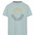 Funky Buddha Ανδρικό T-shirt Κοντομάνικο Aqua Grey