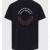 Funky Buddha Ανδρικό T-shirt Κοντομάνικο Μαύρο με στρογγυλό logo